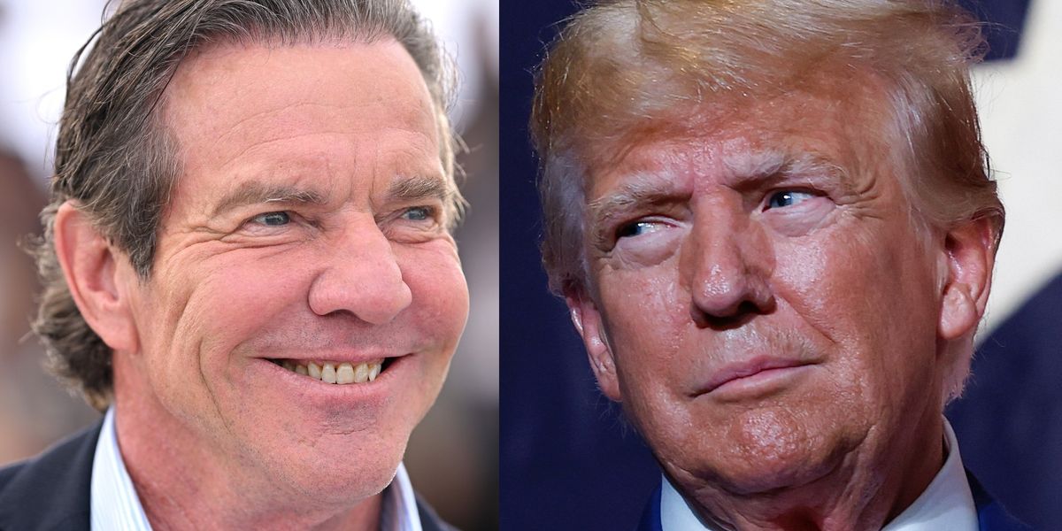 Dennis Quaid is voting for Trump over weaponization of justice system: 'People say he's an a**hole, but he's my a**hole!'