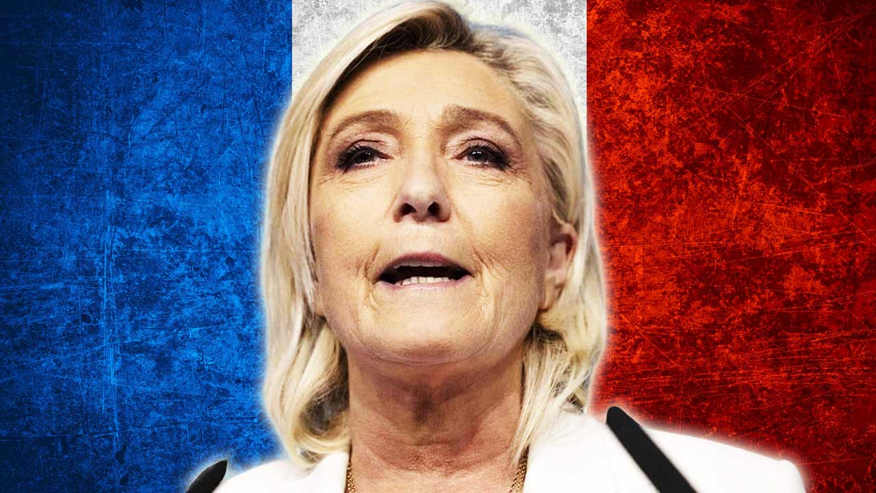 Le Pen Vows to Deport Foreigners Who Push “Totalitarian Ideology” in France