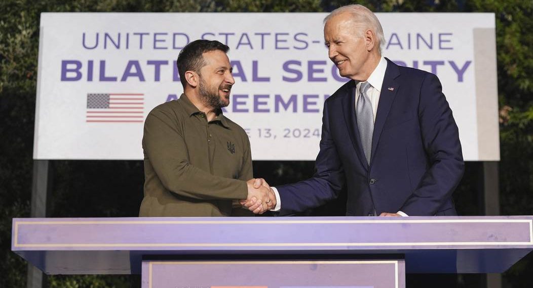 US Signs 10-Year Security Agreement With Ukraine at G7 Summit