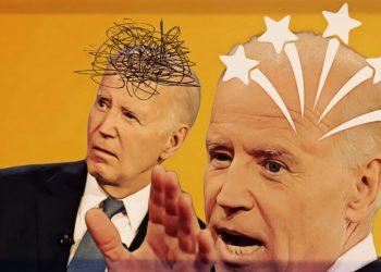 Side-by-side video of Joe debating Paul Ryan and Joe debating President Trump shows his shocking decline in only 12 years…