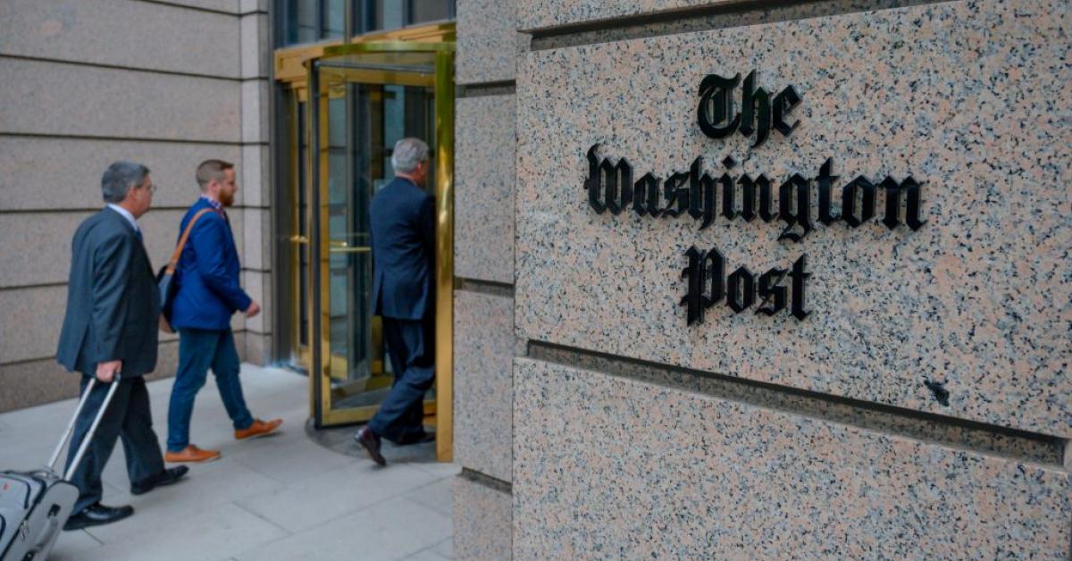 Washington Post’s top editor steps down after just three years