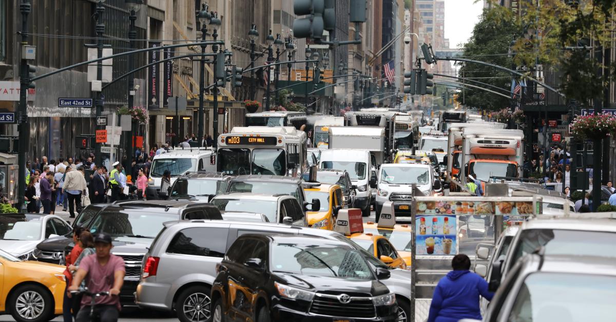 New York truckers sue over congestion pricing plan