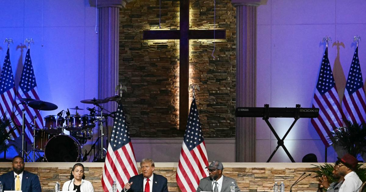 Trump jokes that Christians don't vote much, encourages them not to sit out 2024