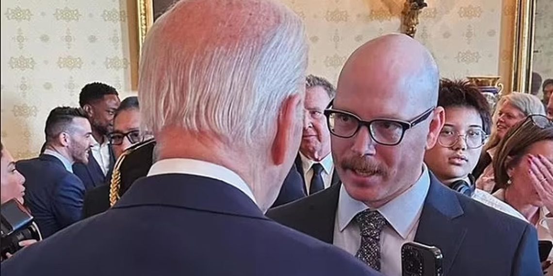 Biden Loses Temper, Threatens Reporter at White House Party