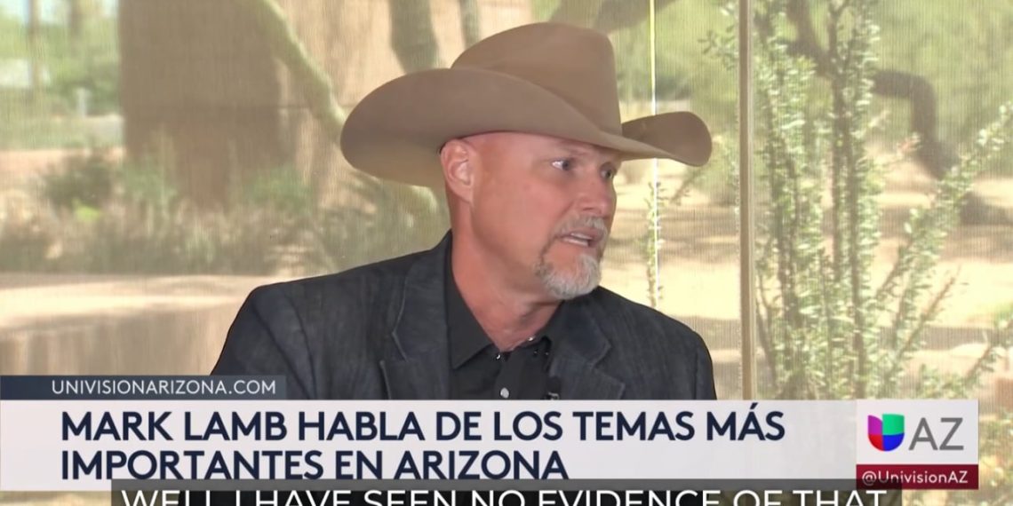 WATCH: “Not In My County” – Kari Lake’s Senate Primary Opponent Sheriff Mark Lamb Ignores Fraud in His County, Says He Has “Seen No Evidence” That Elections Were Rigged Against Donald Trump and Kari Lake