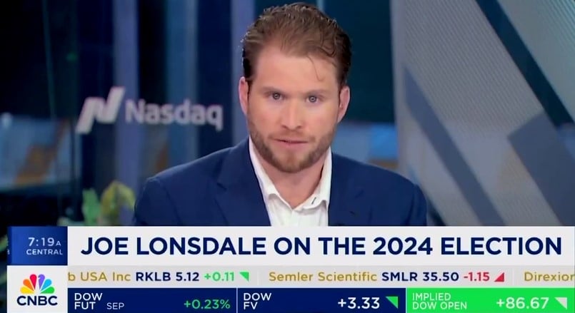 Venture Capitalist Joe Lonsdale Stuns Squawk Box, Says He Hopes Trump Appoints Two More Originalist Justices Who Will “Protect Our Country for a Generation” (VIDEO)