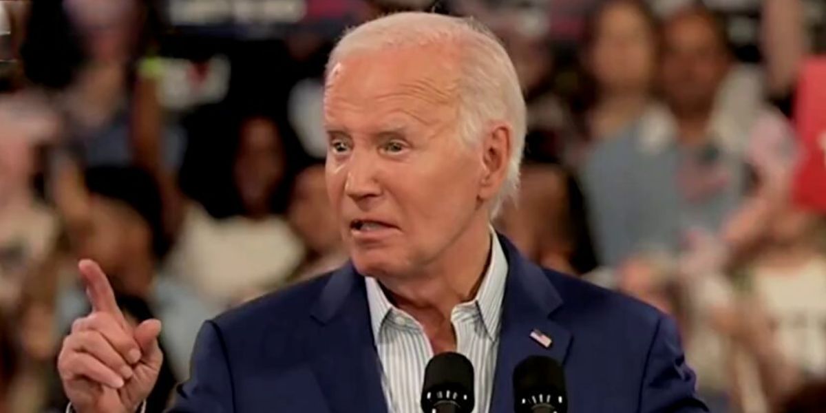 BREAKING: Joe Biden encourages NC crowd chanting 'Lock Him Up' about Trump: 'There’s time for that'