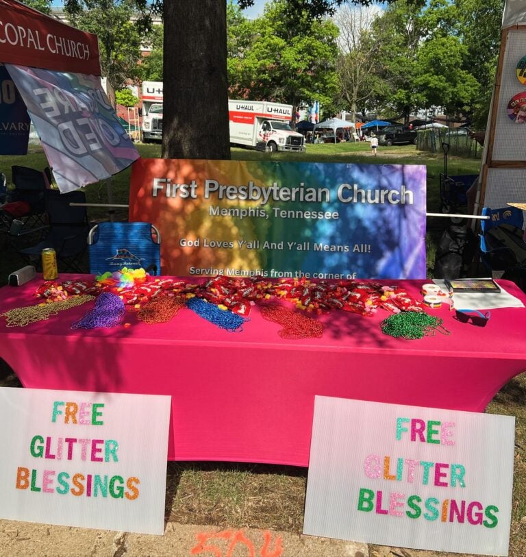 Presbyterian Church Offers ‘Glitter Blessings’ For Pride Month