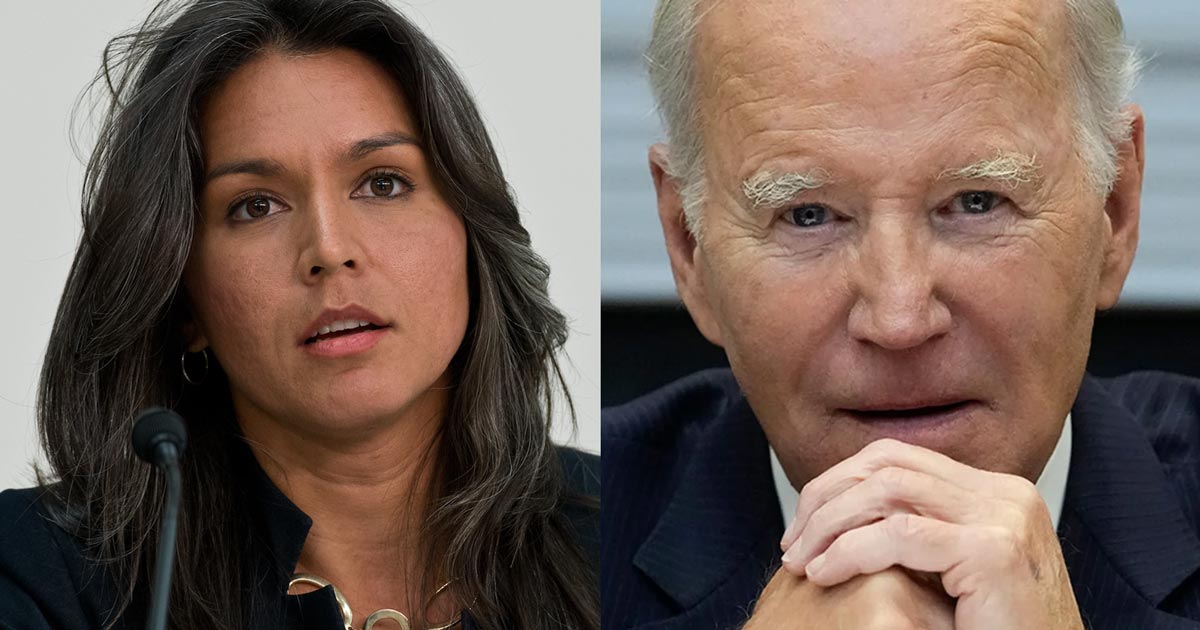 Tulsi Gabbard Warns Biden Putting Americans in Danger by ‘Playing Chicken’ with Russia