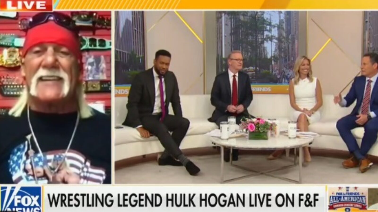 WATCH: Hulk Hogan Says He is Willing to Run for Office — and ‘Will Rule With an Iron Fist’