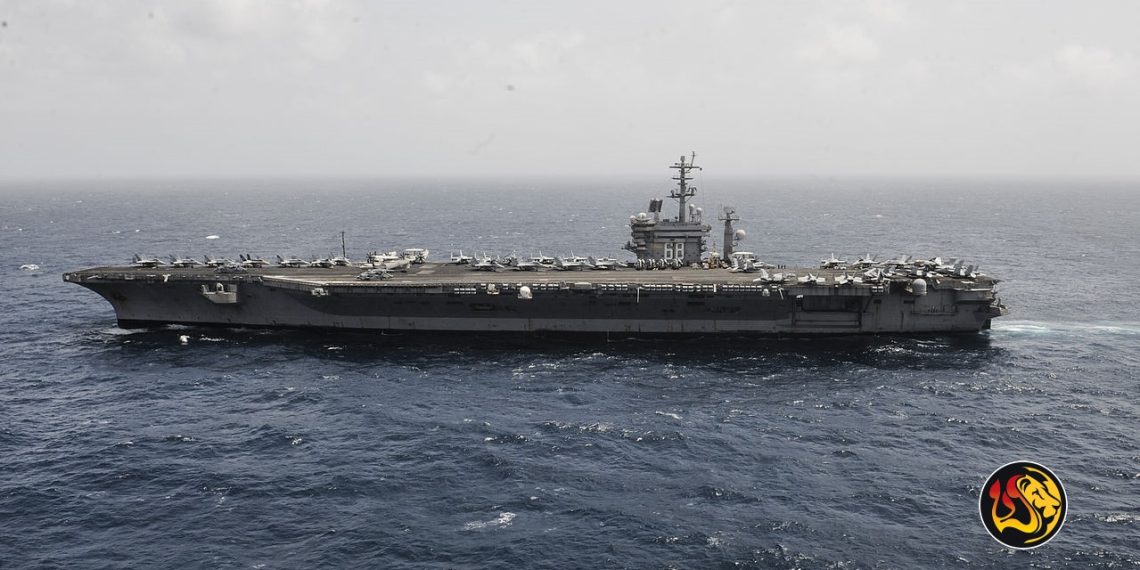U.S. Aircraft Carrier Strike Group Positioned in Mediterranean Sea Amid Tensions with Lebanon