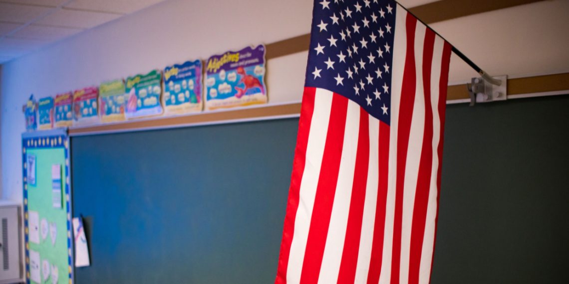 Teacher Confiscates American Flags, Student Punished