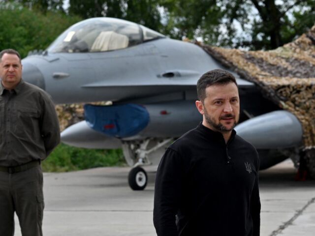 Zelensky Fires Ukraine Air Force Commander After F-16 Crash