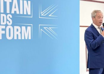Britain’s Establishment Attacked Farage for Attending the RNC. Now They’re All at the DNC.
