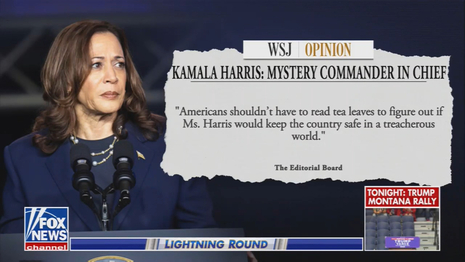 Why Would Harris Duck a Press Corps That Asks Questions Like These?