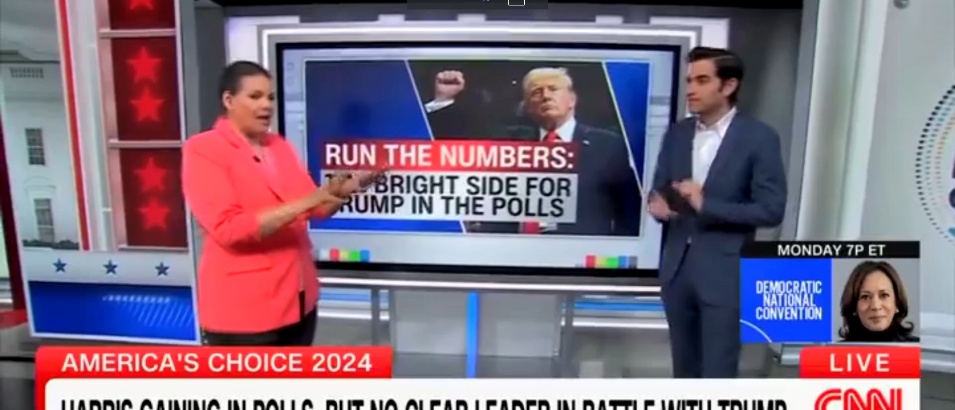 CNN’s Harry Enten Warns Harris Fans Not To ‘Open The Champagne Bottle’ Yet As Trump ‘Very Much In This Ball Game’