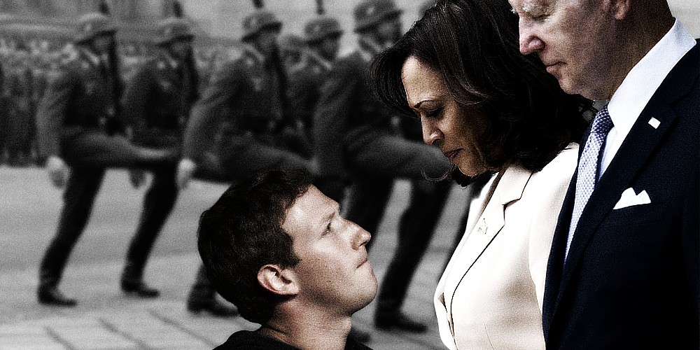 Zuckerberg Harris Biden