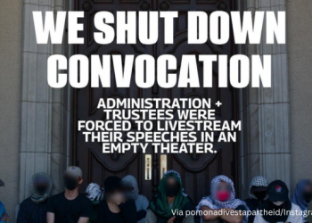 Pro-Palestinian protesters ‘shut down’ Pomona College convocation