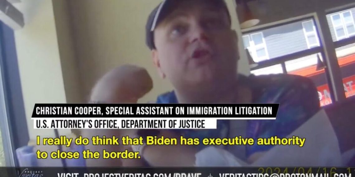 BREAKING: Project Veritas: DOJ Immigration Attorney: Biden Has Authority to End Illegal Immigration, But Democrat Megadonors Control Border Agenda (VIDEO)