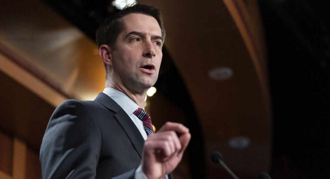 WATCH: Tom Cotton Takes Down NBC News Anchor After She Shamelessly Lies Defending Kamala Harris