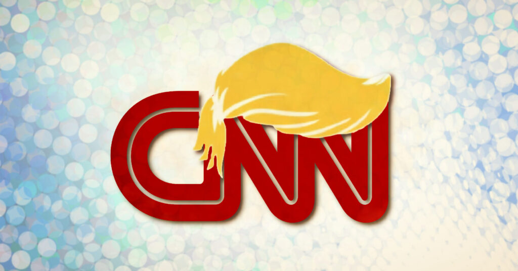 New theory drops: CNN is now rooting for President Trump because their ratings suck so bad…