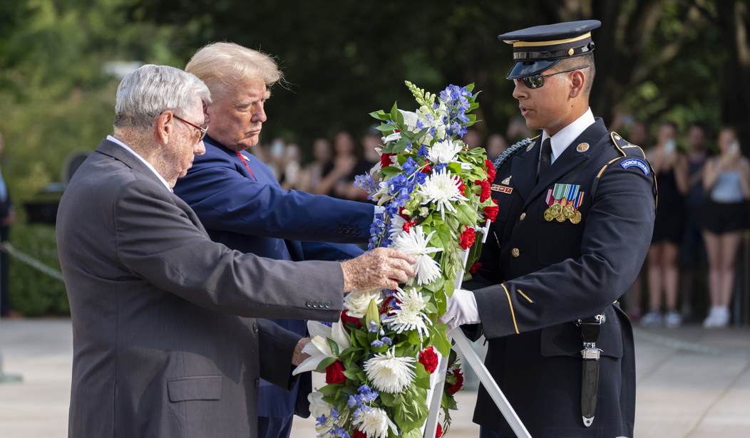 WATCH: Tulsi Gabbard Sets CNN Straight on Trump's Attendance at Arlington Cemetery Ceremony