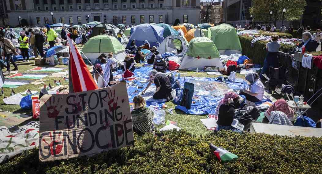 Remember the Columbia Protester Who Wanted 'Humanitarian Aid' for Occupiers?
