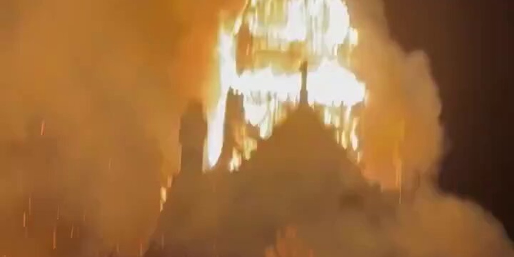 Church Fire France