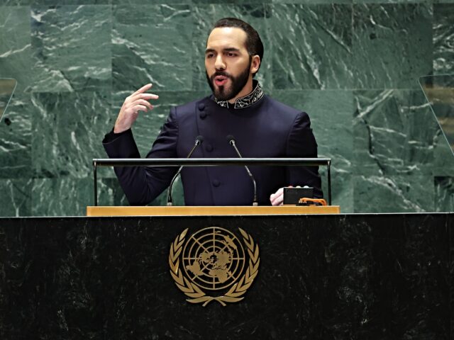 El Salvador’s Nayib Bukele Hints at Trump Indictments, Blue State Crime Sprees in Warning to U.N.: ‘The Free World Is No Longer Free’