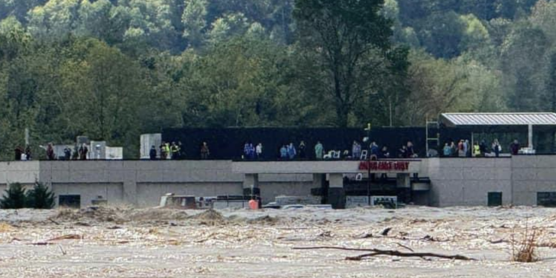 Rescued! 50+ Patients, Staff Trapped on Roof of Tennessee Hospital ...