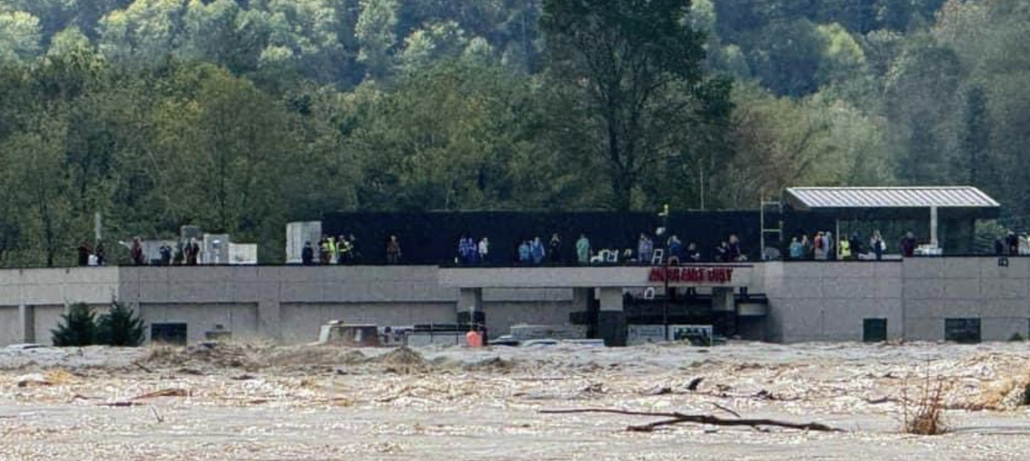 RESCUED! 50+ Patients, Staff Trapped on Roof of Tennessee Hospital