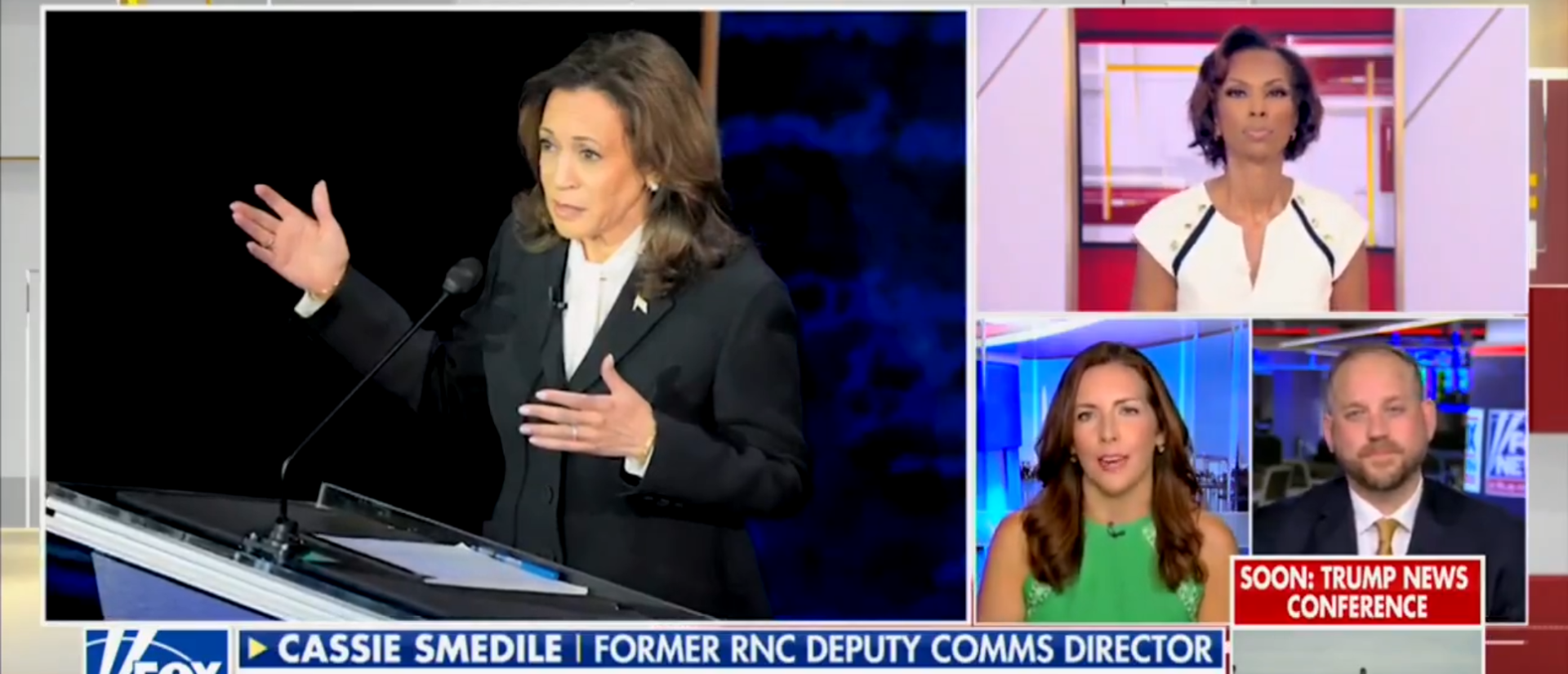 Harris Faulkner Tells Dem She ‘Didn’t Even Need Google’ To Know Kamala Harris Lied During Debate