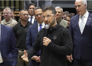Ukraine President Zelensky Campaigns for Kamala Harris in Pennsylvania