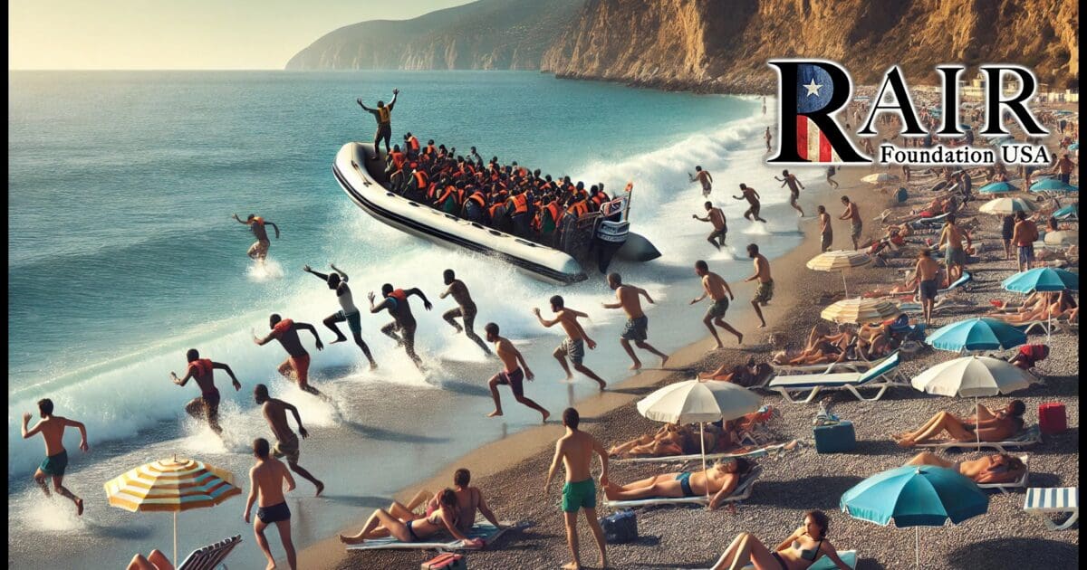 Boat Load of Africans Shock Spanish Beachgoers as Invasion of Spain Continues (Video)