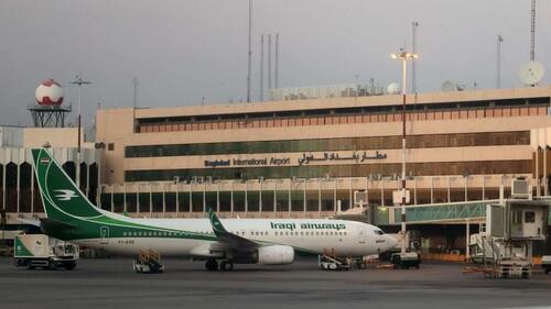 'Suspicious' Attack Hits US Base At Baghdad Airport Ahead Of Iranian President's Visit