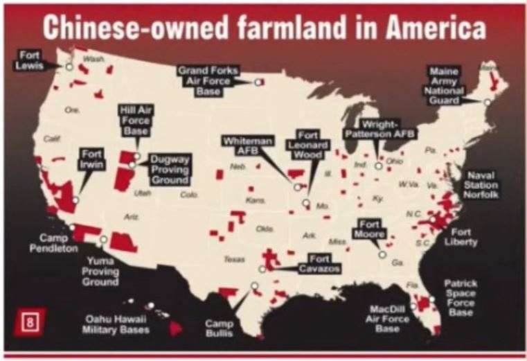 Investigative Reporter Lara Logan Warns of Imminent Threat China Poses on US Homeland via Their Newly Acquired Farmland Near US Military Bases