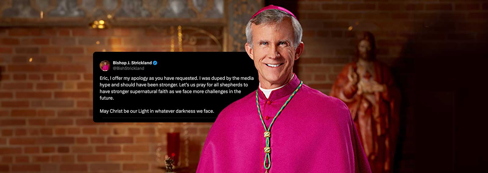 “I Was Duped by the Media”: Bishop Apologizes for Closing Churches During COVID