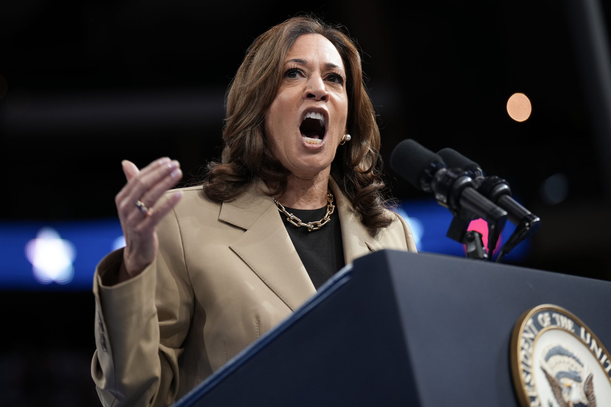 Harris Campaign Says Muted Mics 'Handcuffed' Its Debate Strategy