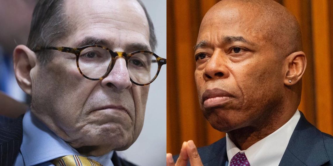 Democrat Jerry Nadler Demands NYC Mayor Eric Adams ‘Resign’: ‘Lost the Ability to Effectively Lead’