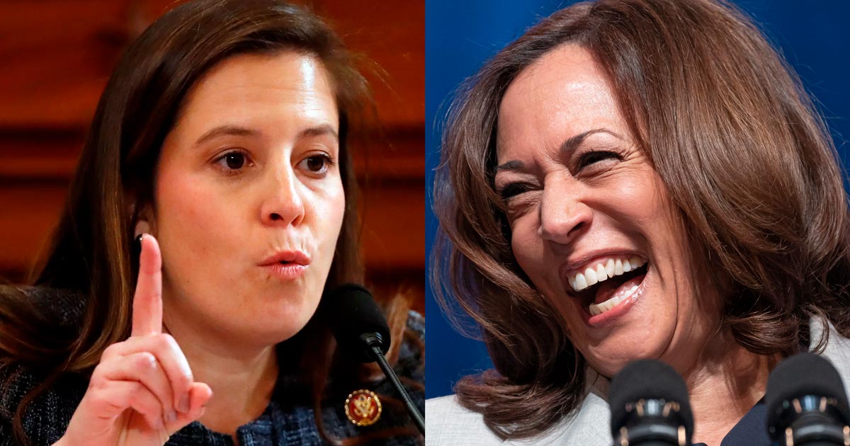 Elise Stefanik: ‘People Have Died’ Because of Kamala Harris’ ‘Open Border Czar’ Role