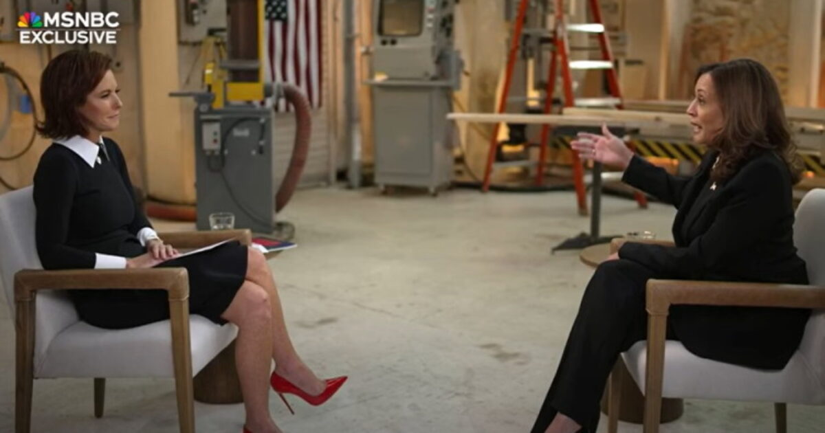 The Kamala Harris Interview With MSNBC’s Stephanie Ruhle Was a RATINGS DUD