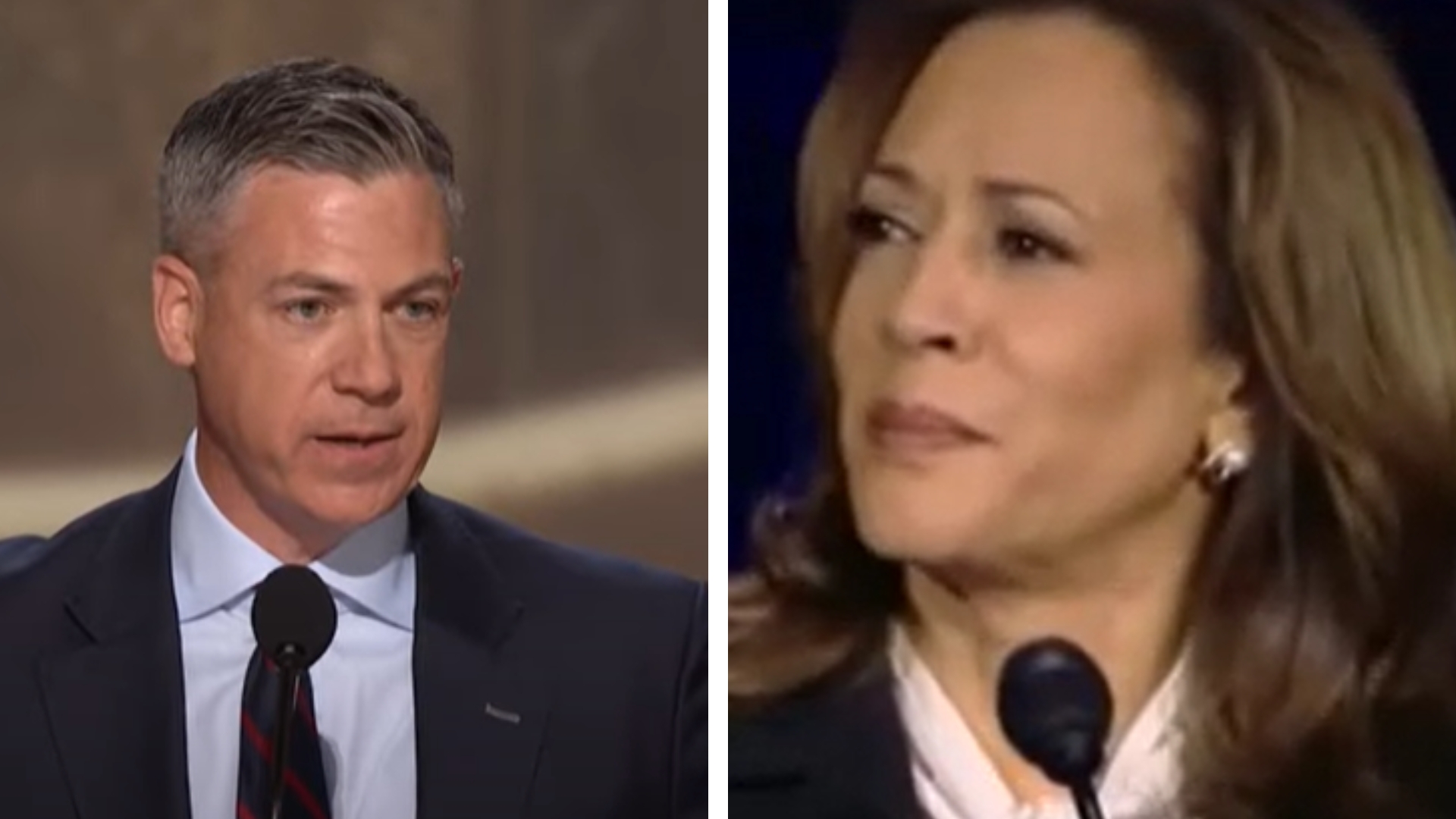 'Kamala Harris lied to the entire world': Jim Banks fact checks VP's claim that no US troops are 'deployed in war zones' with shocking footage of combat