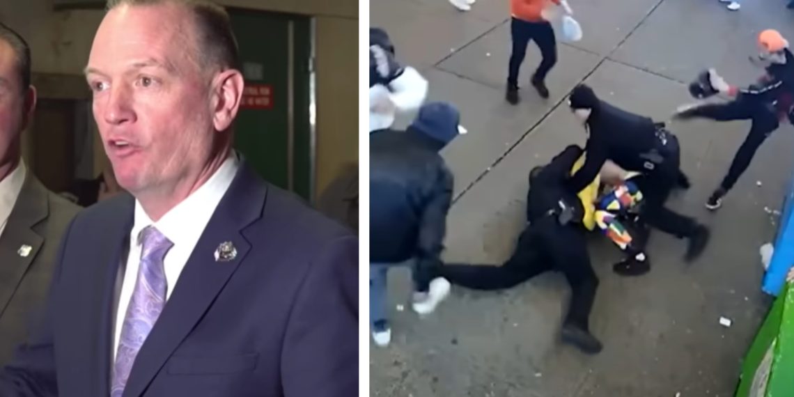 Illegal immigrant who attacked cop in Times Square sentenced to one year in jail—NYPD union outraged