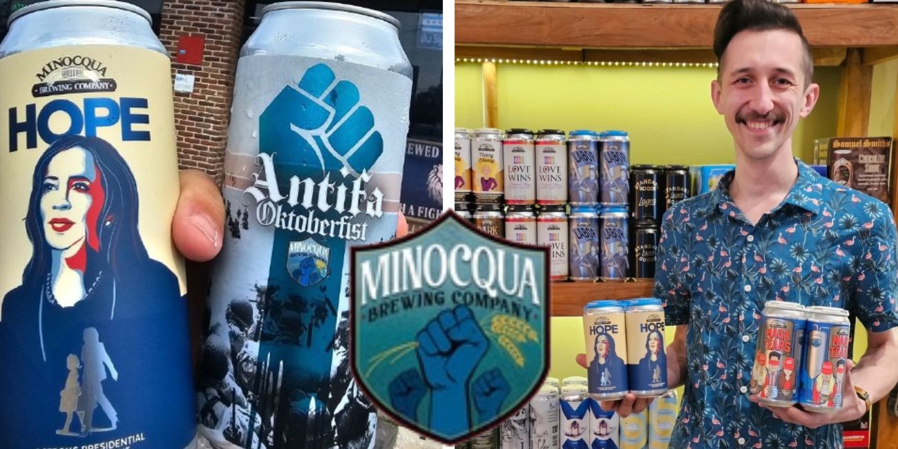 Wisconsin company sells Antifa, Kamala beer to support Democrats