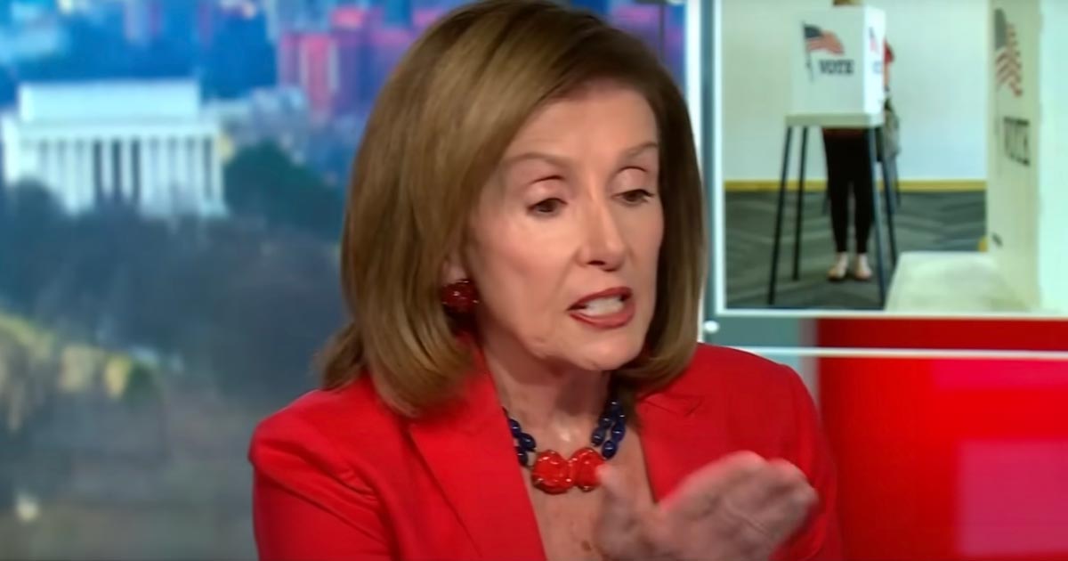 Pelosi Melts Down on CNN When Asked about Kamala Harris’ ‘Cognitive Problems’