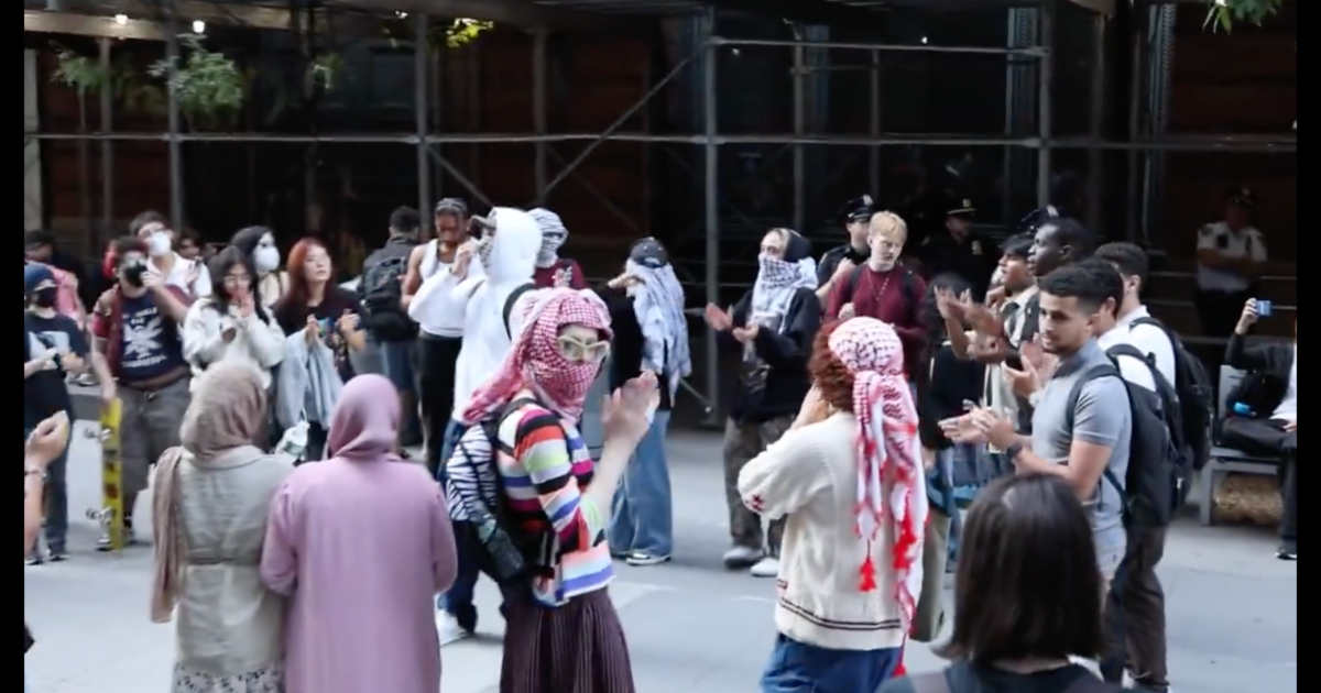 Sick: Anti-Israel Protestors Taunt In-Coming Freshman Jewish Students in NYC With Chants Referencing Murdered Hostages (Video)