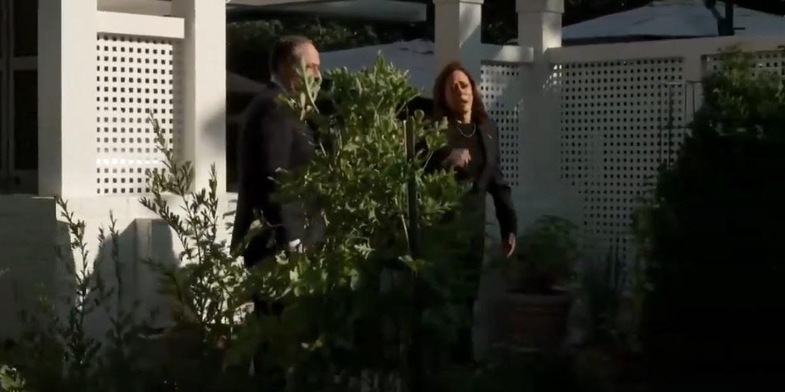 WATCH: Kamala Harris Walks Away as Reporters Ask Questions About Hurricane Milton Preparation