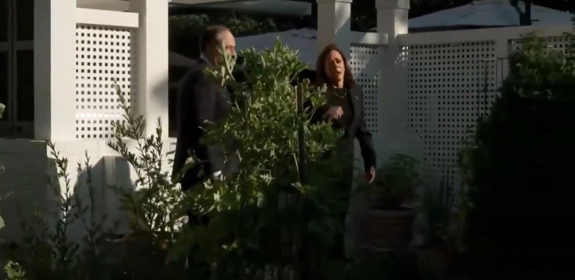 WATCH: Kamala Harris Walks Away as Reporters Ask Questions About Hurricane Milton Preparation