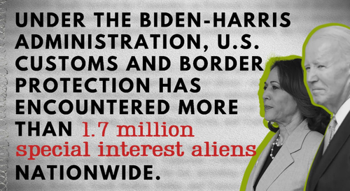 "Coming To Your Community": Biden-Harris' Open Borders Transforms America Into Terrorist Playground