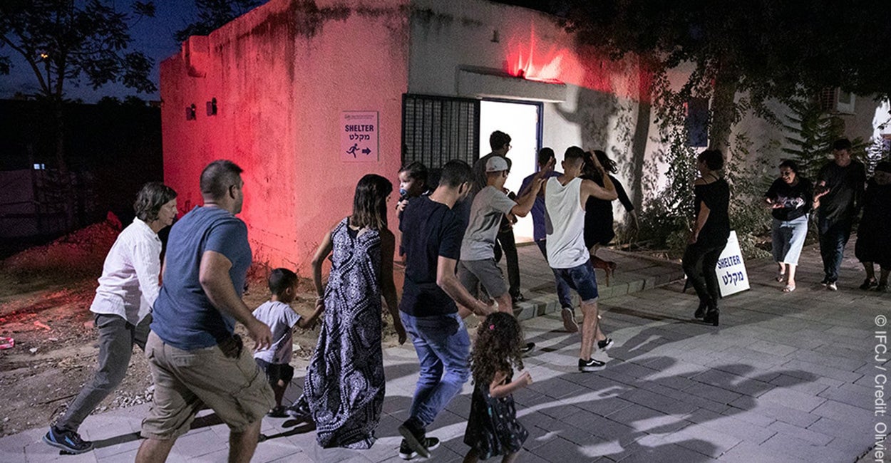 Running to Bomb Shelters and Other ‘Everyday Situations’ for Israelis